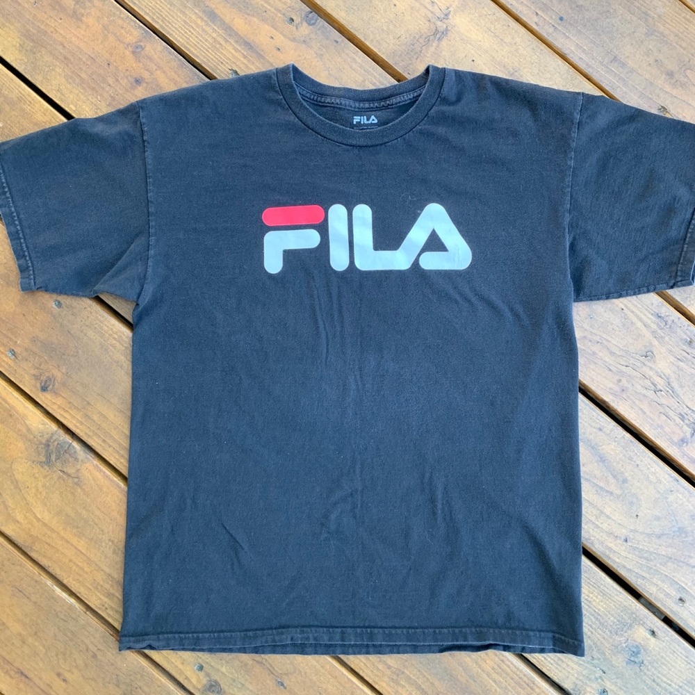 FILA text logo T-shirt